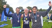 Late entrant wins half marathon as his dad finishes 40th and last one