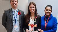 Expert gives girls health talk