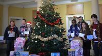 Schools collects Christmas gifts for disadvantaged children