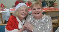 Christmas companions at club