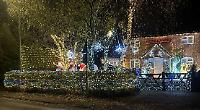 Home lit up for charity
