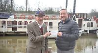 Roarty gives £700 to boat trust for trips
