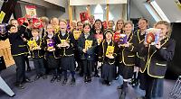 Pupils give 185 Easter eggs to food bank