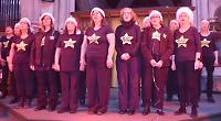 Singing and dancing for Christmas