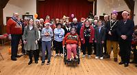 Mencap members enjoy Christmas party
