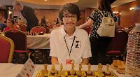Chess boy climbs world ranking at youth contest