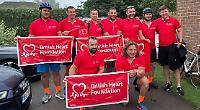 Friends cycle 100 miles in memory of Hawks player