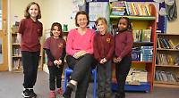 Teaching assistant leaves school after 19 happy years