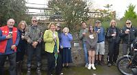 Plaque reinstated at pub in memory of bike fanatic