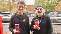Olympian collects for Poppy Appeal