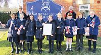 Pupils thrilled by thank-you letter from palace