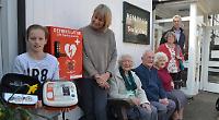 Pump firm donates 54th defibrillator to Millie's Dream