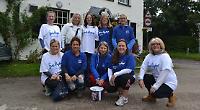 Walkers raise £2,800 in memory of publisher