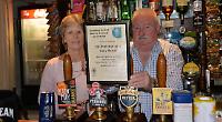 Couple win award for services to pub trade