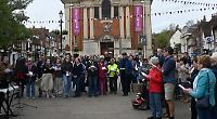 Four church congregations join together for service