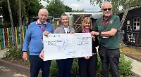 Art show raises £2,600 for two charities