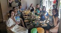 Share thoughts in safe company of other readers over brunch