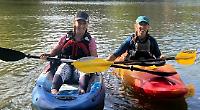 Girl overcomes headwinds in 75-mile kayak challenge