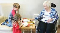 Day nursery is bringing young and old together