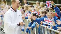 Woodcote gets royal visit from Prince Edward