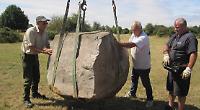 Sarsen stone to commemorate village’s six war dead