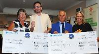 Golfers raise £16,000 for two charities
