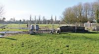 Prep work at school site as challenge fails