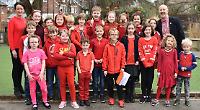 School assembly a sea of red for Comic Relief