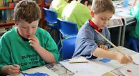 Students of Kidmore End Primary School