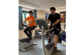 School's intrepid cyclists celebrate heroic fundraising mission for 'amazing' charity