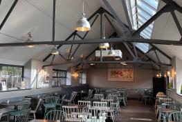 Newly refurbished tearoom at a National Trust site in Henley re-opened
