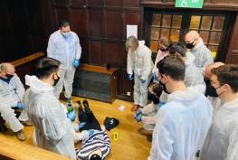 Immersive crime scene company has won an award