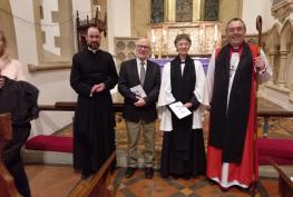 New priest with &lsquo;personality&rsquo; licensed for village church