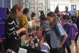 Hundreds of pupils (and parents) flock to school Christmas fair