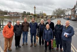 &lsquo;I&rsquo;ve not seen so many lorries in small town,&rsquo; says leader