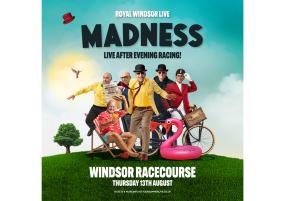 Madness to headline open-air concert at Royal Windsor Racecourse this summer