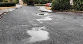 ‘Botched’ road recoating work angers residents