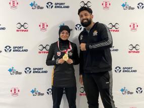 Breaking barriers: Momina Naz crowned first Hijabi senior national champion