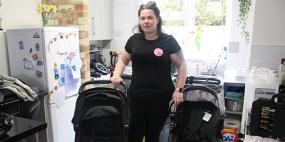 Booming buggy cleaning  business that passes on joy of parenthood