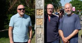 emmer green sign restored 23 05