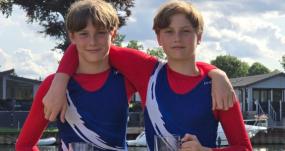Kelso twins triumph at Staines