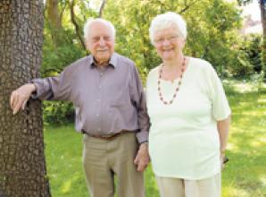 Platinum couple celebrate 70 years together