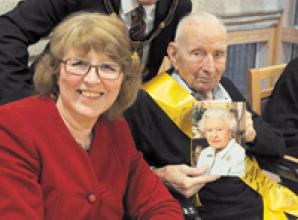 Former aircraft maker celebrates 100th birthday