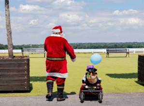 Children who may not see Christmas feel the 'magic' in July at Ascot Racecourse