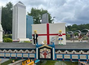 Model makers at LEGOLAND Windsor celebrate historic Euro 2025 triumph
