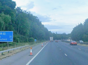 Maidenhead man, 20, arrested after M40 crash leaves teen with life-threatening injuries