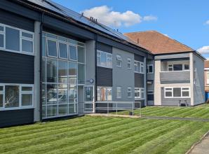 Run-down council housing rennovated into new flats
