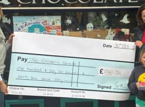 Caramel chocolates raise £150 for charity