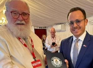 Father Christmas helps set storytelling record