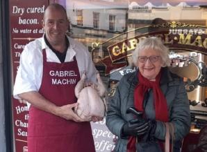 Turkey contest winner who supports local